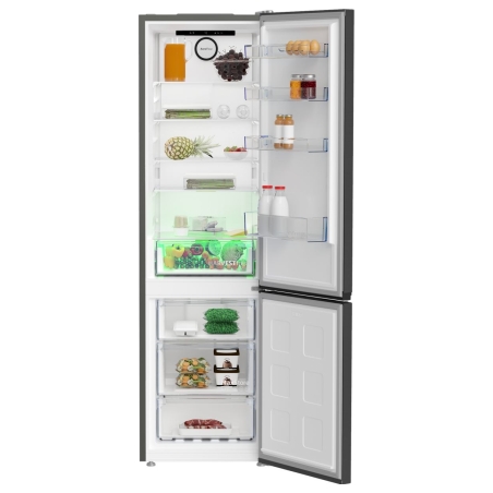 Beko Refrigerator | B5RCNA405HXBR1 | Energy efficiency class D | Free standing | Combi | Height 203.5 cm | No Frost system | Fri