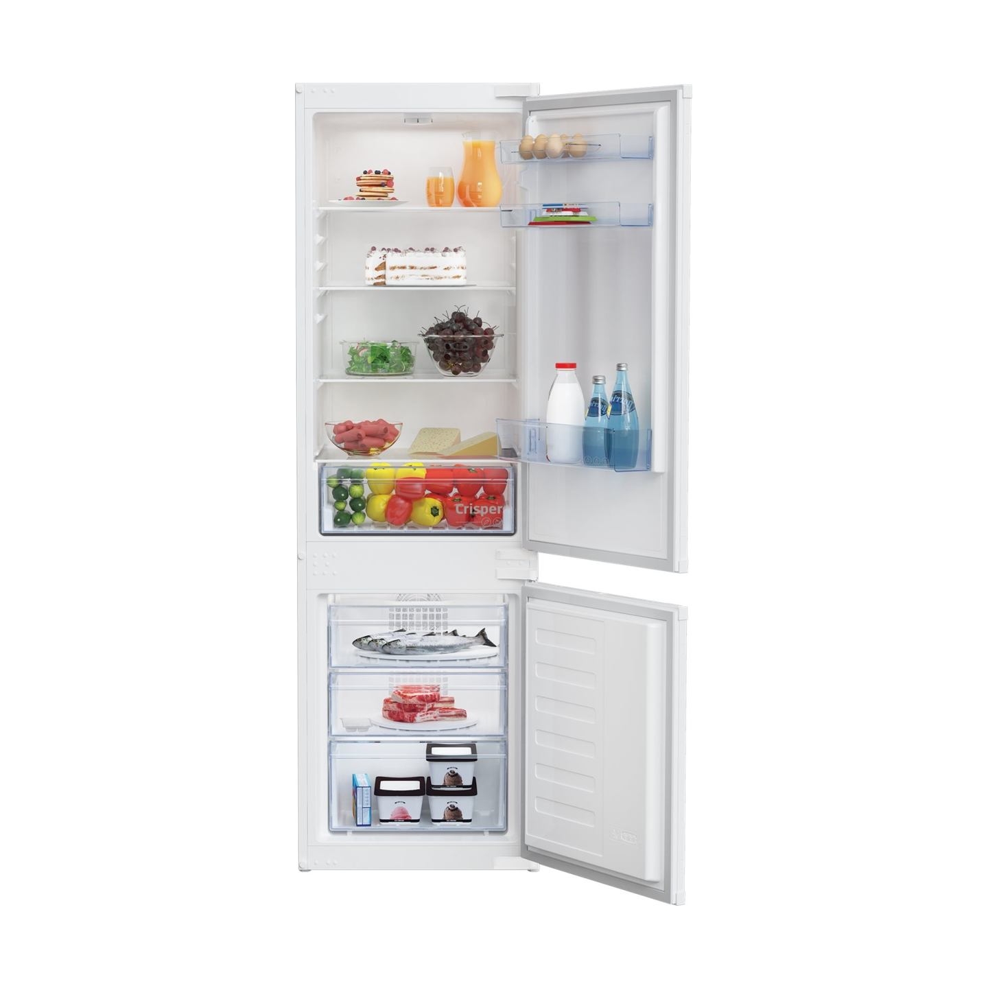 Beko Fridge-freezer BCHA275K41SN