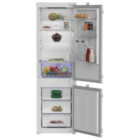 Beko Refrigerator | B3BCNA294HS | Energy efficiency class E | Built-in | Combi | Height 177.5 cm | No Frost system | Fridge net 