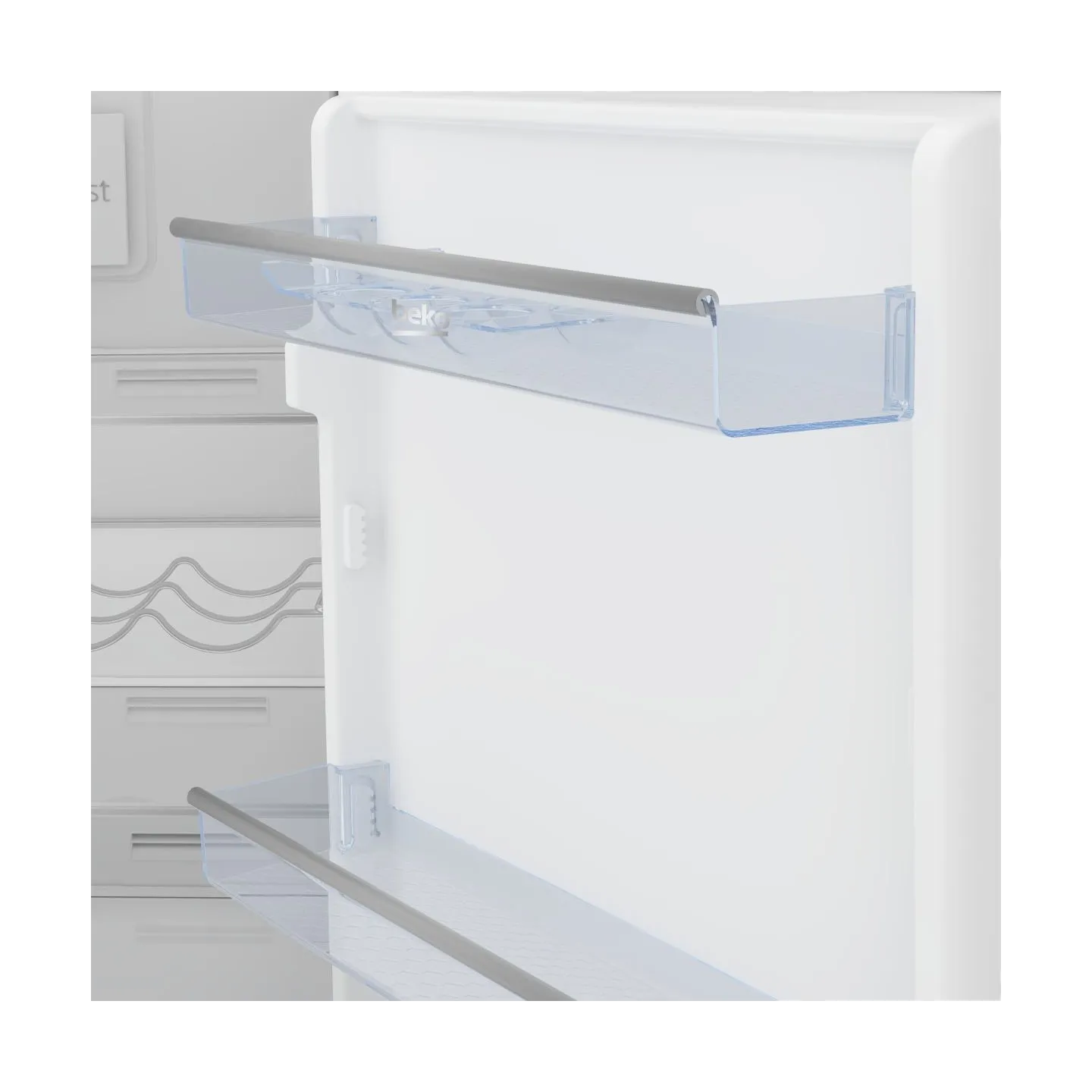 Beko Refrigerator | BCNA306E42SN | Energy efficiency class E | Built-in | Combi | Height 193.5 cm | No Frost system | Fridge net