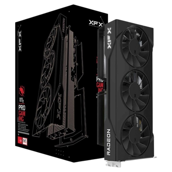 XFX Swift AMD Radeon RX 9060 XT OC Triple Fan 16GB GDDR6 128-bit HDMI 2x DP