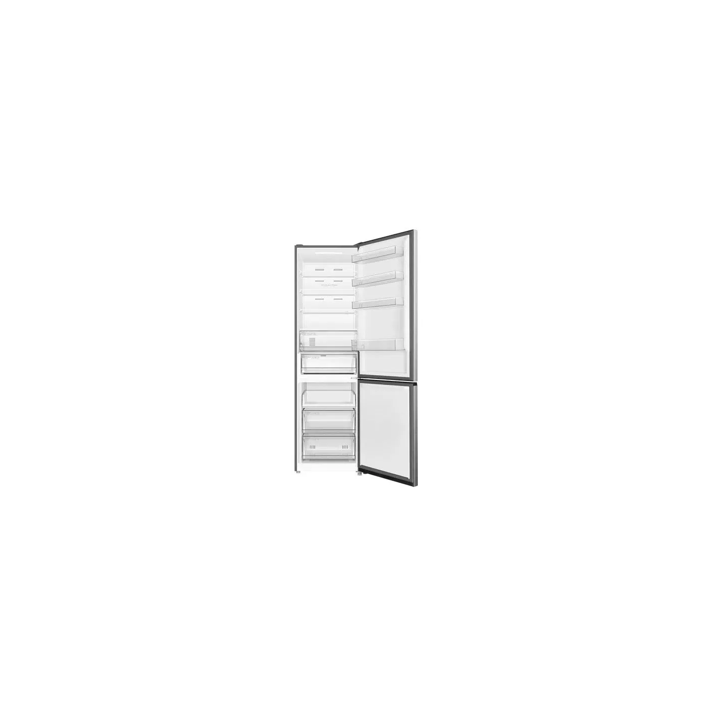 TCL Refrigerator | RP456BLE0 | Energy efficiency class E | Free standing | Combi | Height 201 cm | No Frost system | Fridge net 