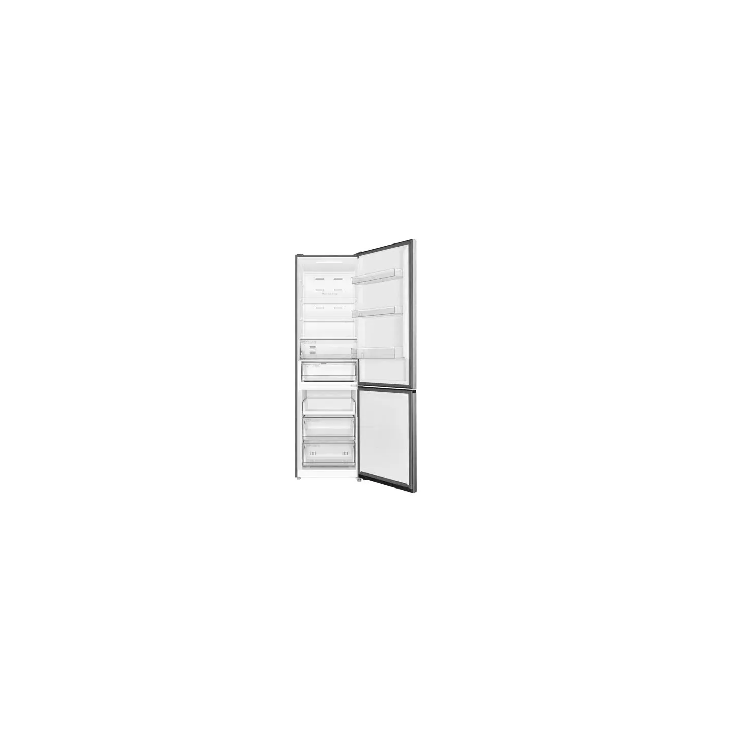 TCL Refrigerator | RP409BLE0EE | Energy efficiency class E | Free standing | Combi | Height 185 cm | No Frost system | Fridge ne