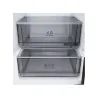 LG Refrigerator | GBBS322CEV | Energy efficiency class C | Free standing | Combi | Height 203 cm | Fridge net capacity 262 L | F