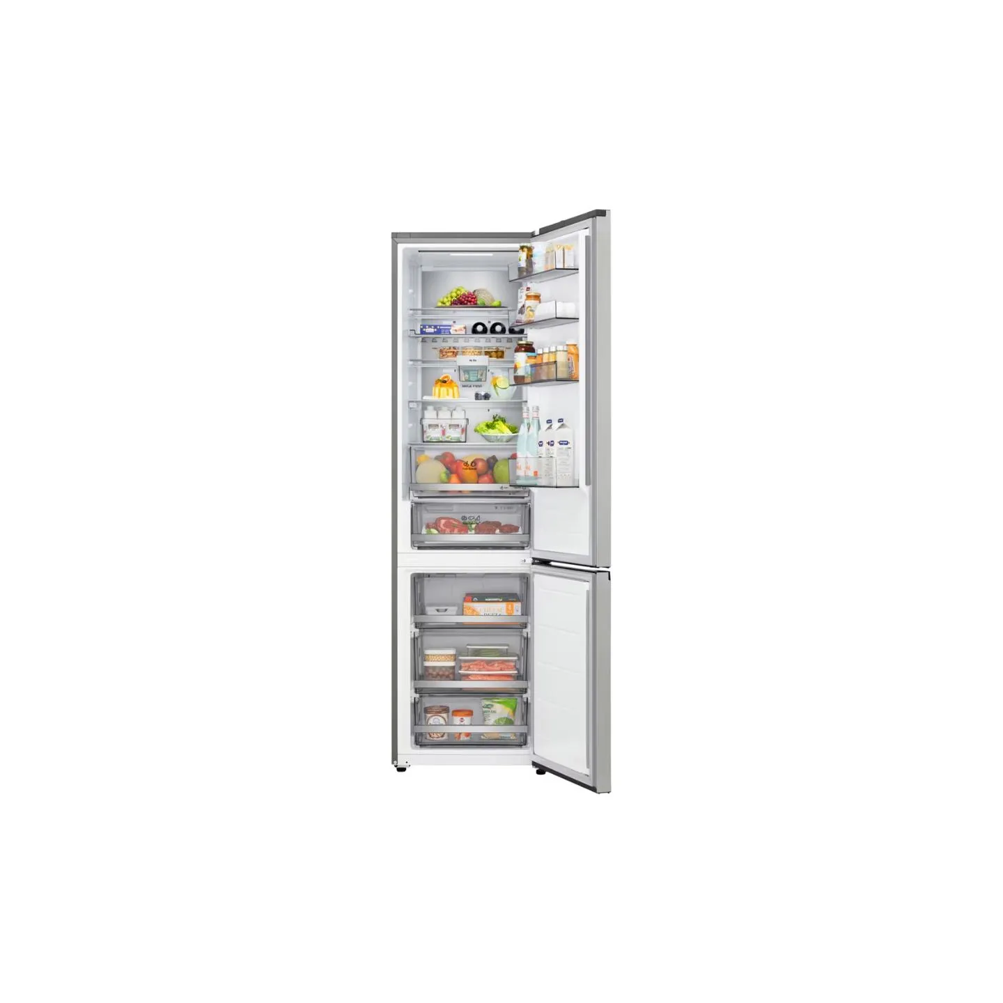LG Refrigerator | GBBS322CPY | Energy efficiency class C | Free standing | Combi | Height 203 cm | Fridge net capacity 262 L | F