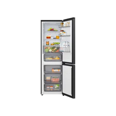 LG Refrigerator | GBBSJ10EEP | Energy efficiency class E | Free standing | Combi | Height 186 cm | No Frost system | Fridge net 