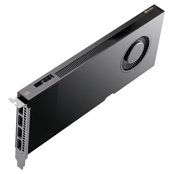 PNY NVIDIA RTX PRO 4000 Blackwell OEM Version, PCI-Express x16 Gen 5.0, 24 GB GDDR7 ECC 192-bit, 672 GB/s, 140W, FMHL Single Slo