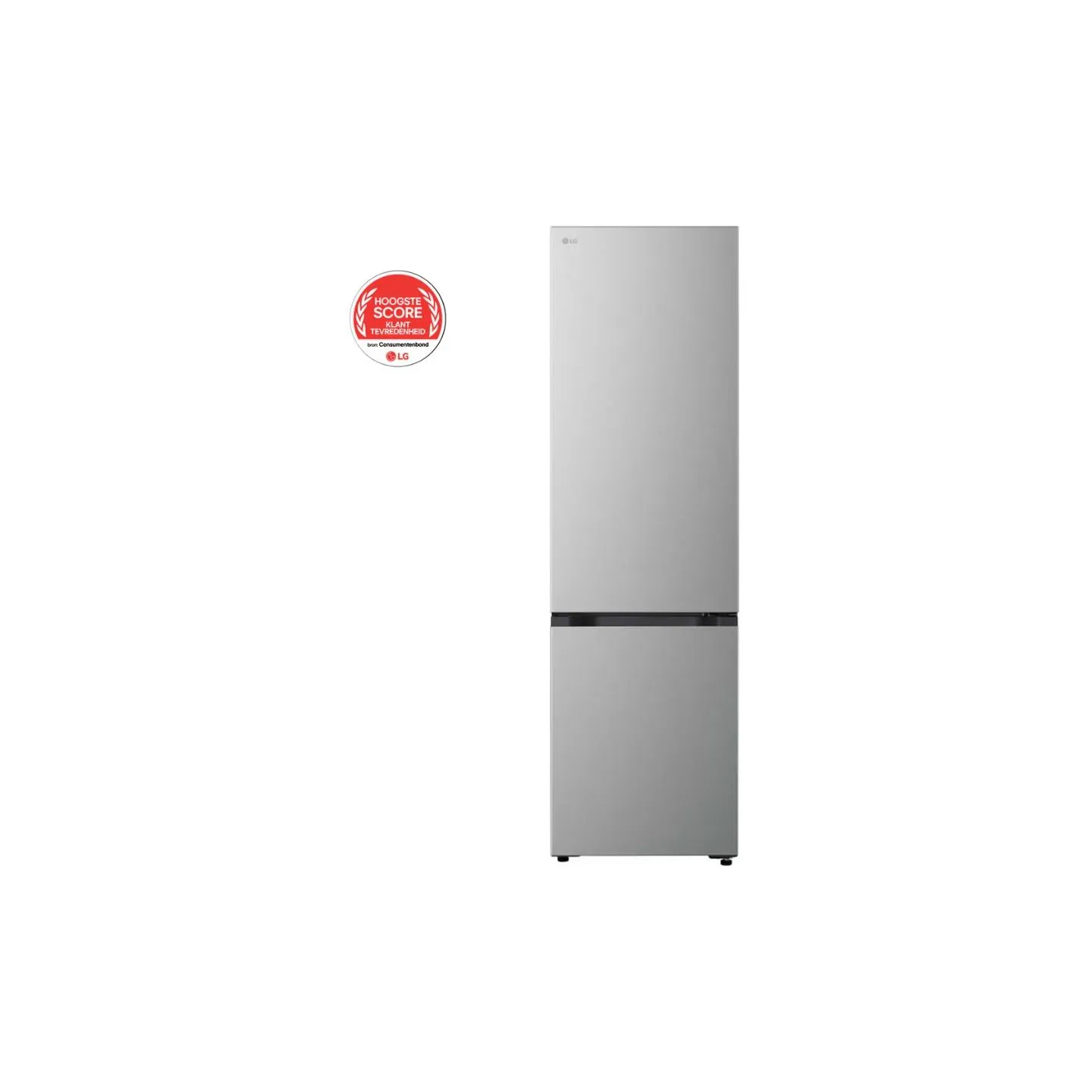 LG Refrigerator | GBBSJ1CCPY | Energy efficiency class C | Free standing | Combi | Height 186 cm | Fridge net capacity 220 L | F