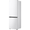 LG Refrigerator | GBBSJ1CCSW | Energy efficiency class C | Free standing | Combi | Height 186 cm | Fridge net capacity 220 L | F