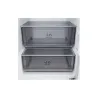 LG Refrigerator | GBBSJ1CCSW | Energy efficiency class C | Free standing | Combi | Height 186 cm | Fridge net capacity 220 L | F