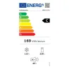 LG Refrigerator | GBBSJ1CCSW | Energy efficiency class C | Free standing | Combi | Height 186 cm | Fridge net capacity 220 L | F