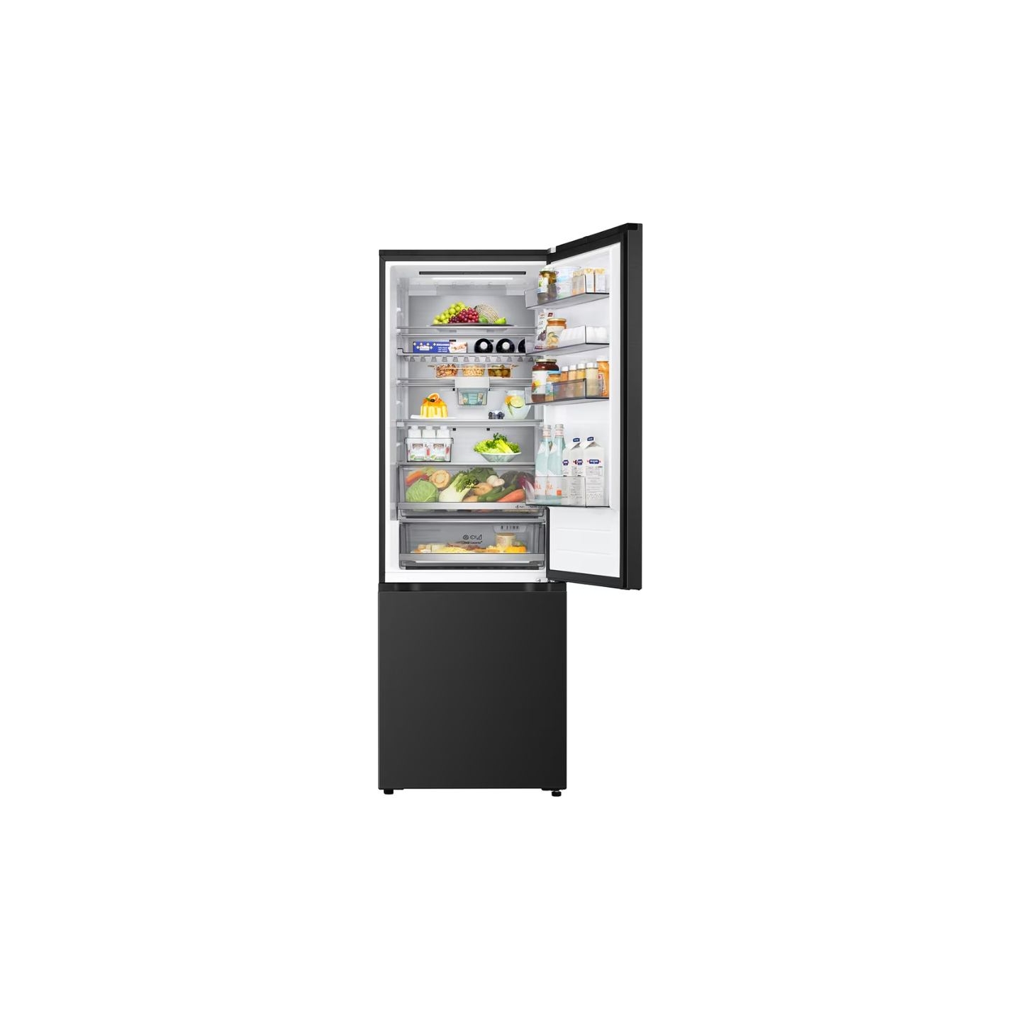 LG Refrigerator | GBBW726CEV | Energy efficiency class C | Free standing | Combi | Height 203 cm | Fridge net capacity 326 L | F