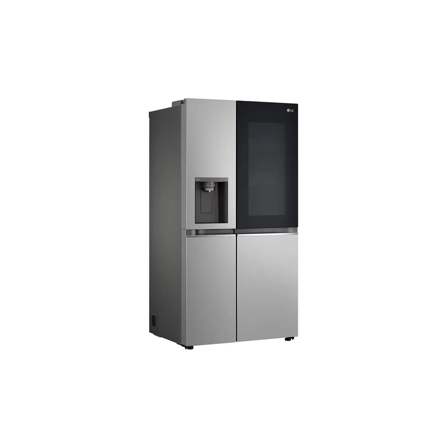 LG Refrigerator | GSGV81PYLL | Energy efficiency class E | Free standing | Side by side | Height 179 cm | Fridge net capacity 41