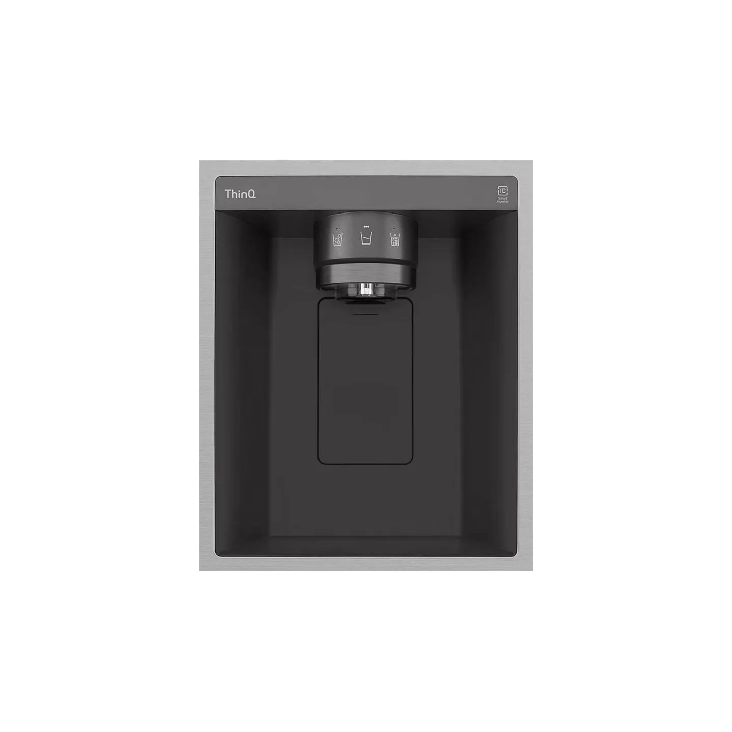 LG Refrigerator | GSGV81PYLL | Energy efficiency class E | Free standing | Side by side | Height 179 cm | Fridge net capacity 41