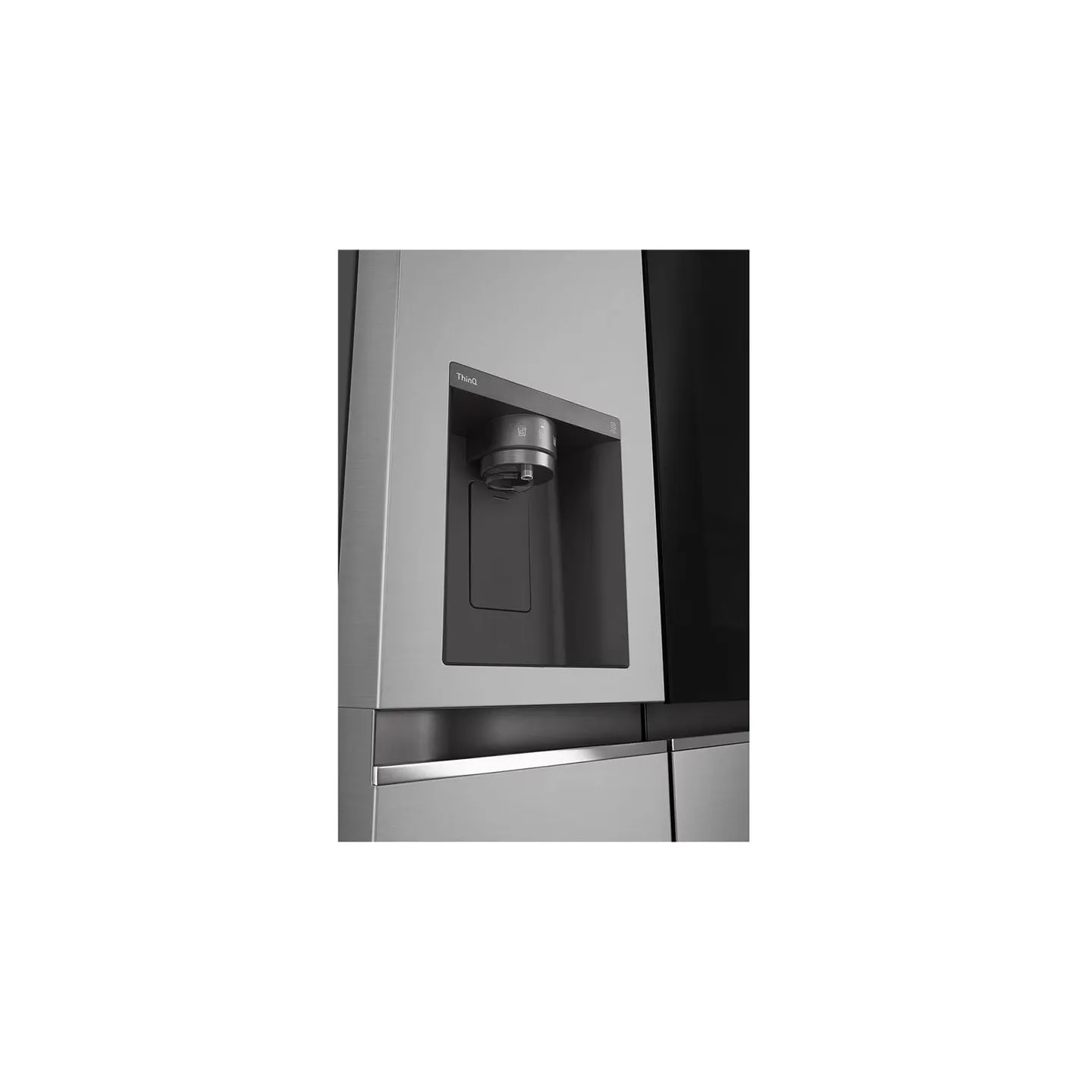 LG Refrigerator | GSGV81PYLL | Energy efficiency class E | Free standing | Side by side | Height 179 cm | Fridge net capacity 41