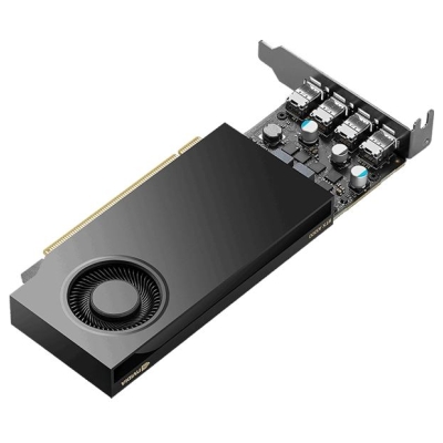 PNY NVIDIA A1000 8GB LowProfile OEM Version, PCI-Express 4.0 x16, LP, 8 GB GDDR6 128-bit, 4x Mini DP 1.4, 1x LP bracket