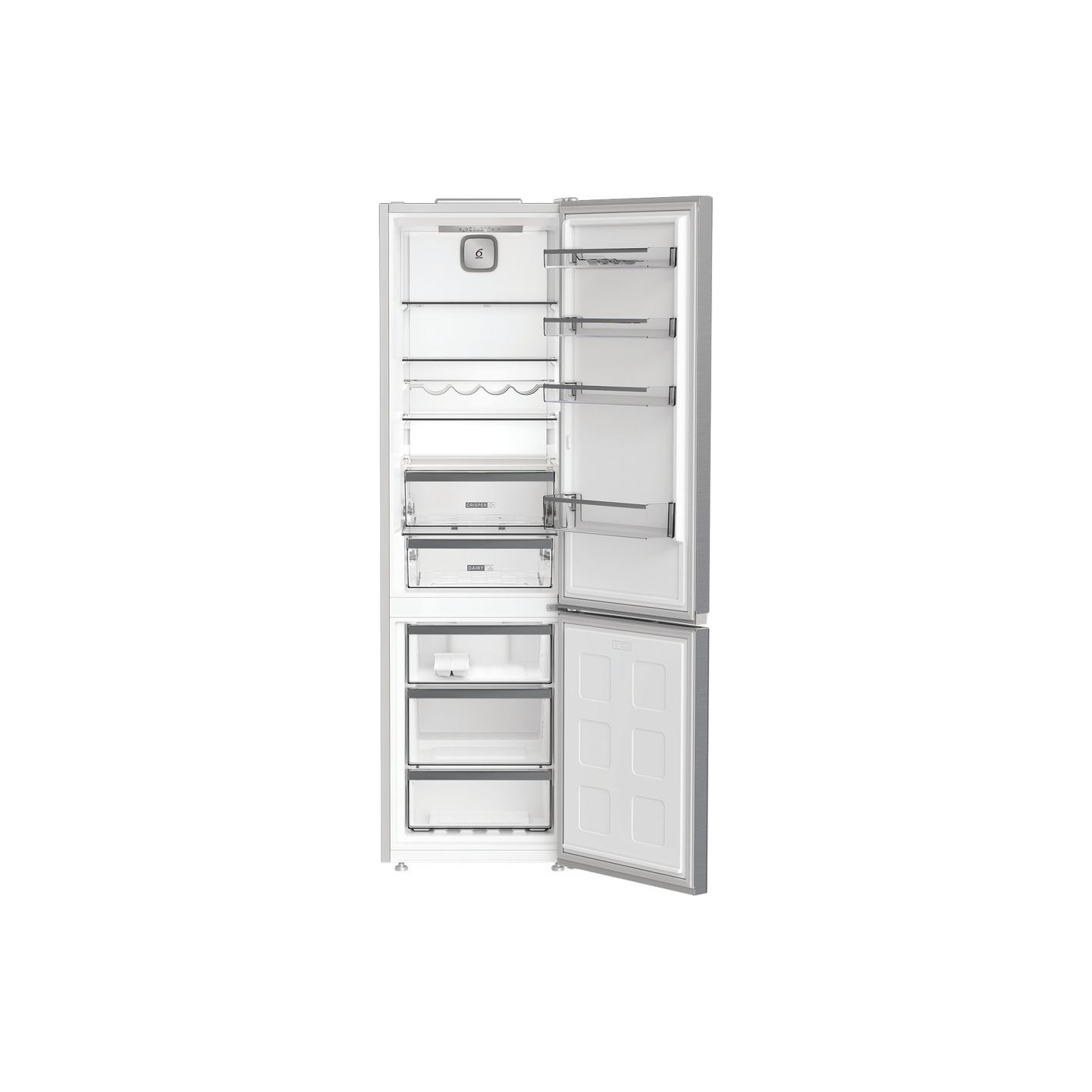 Whirlpool Refrigerator | WHK 25404 XP4E | Energy efficiency class E | Free standing | Combi | Height 203.5 cm | No Frost system 
