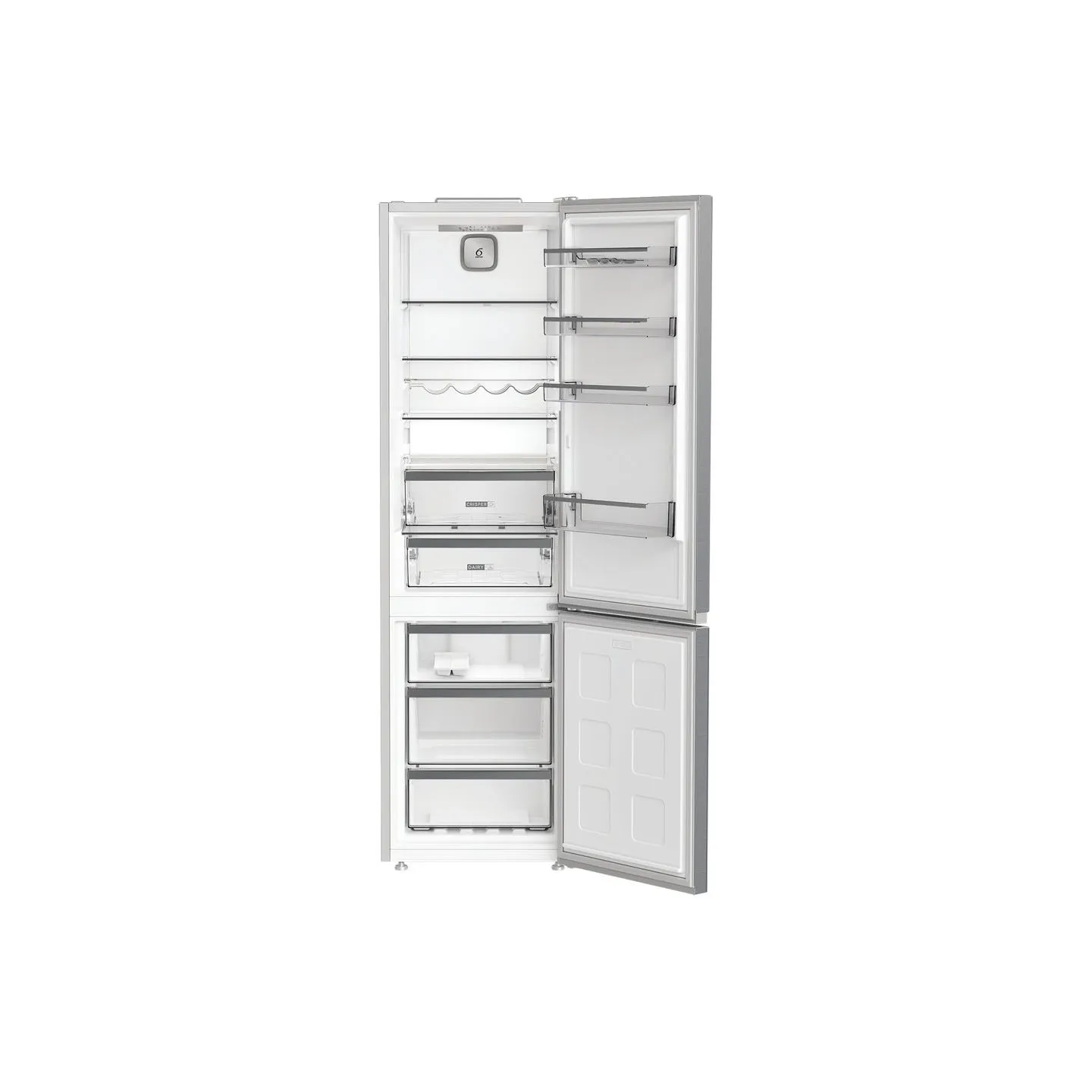 Whirlpool Refrigerator | WHK 25404 XP4E | Energy efficiency class E | Free standing | Combi | Height 203.5 cm | No Frost system 