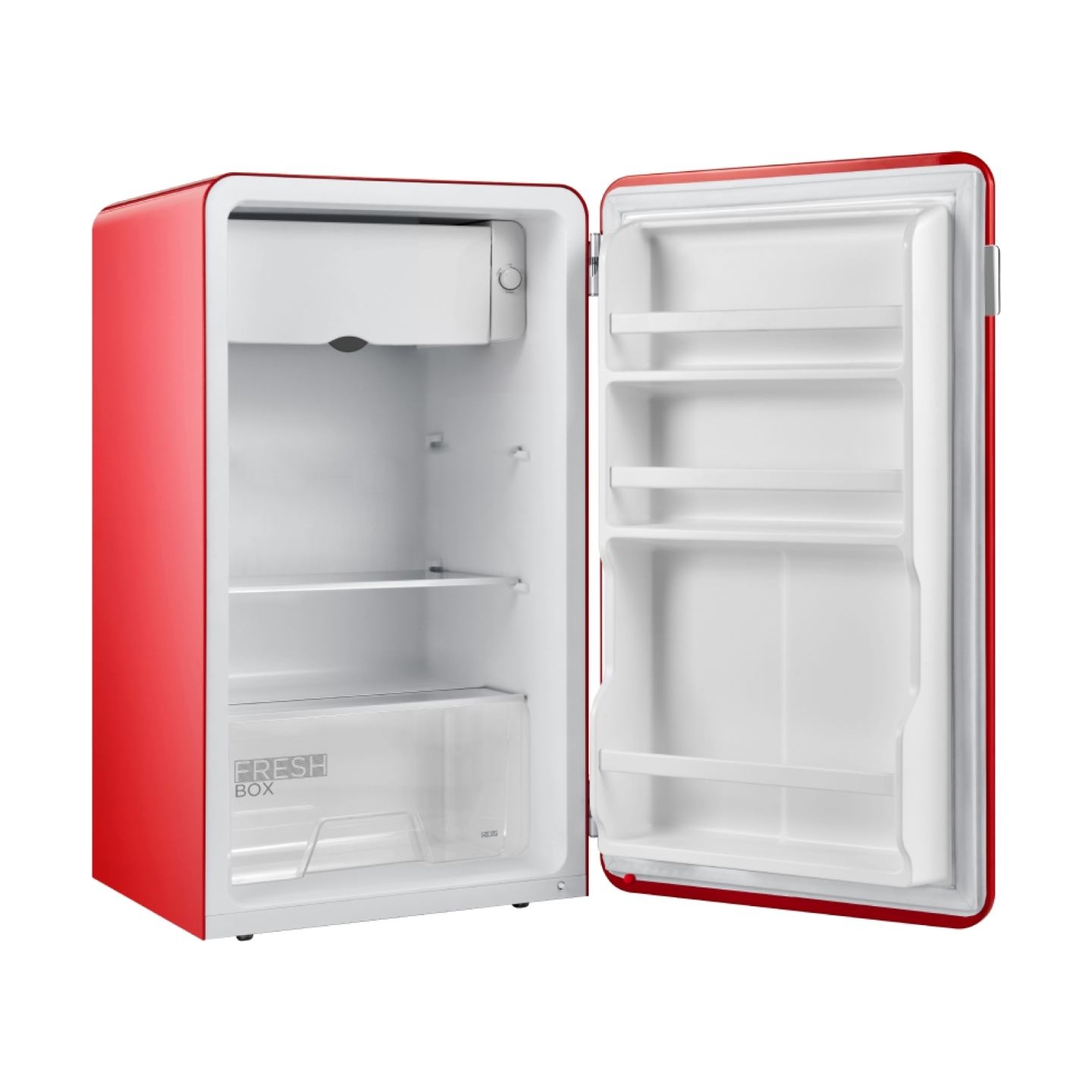 Midea Refrigerator | MDRD142SLE32 | Energy efficiency class E | Free standing | Larder | Height 83.5 cm | Fridge net capacity 93