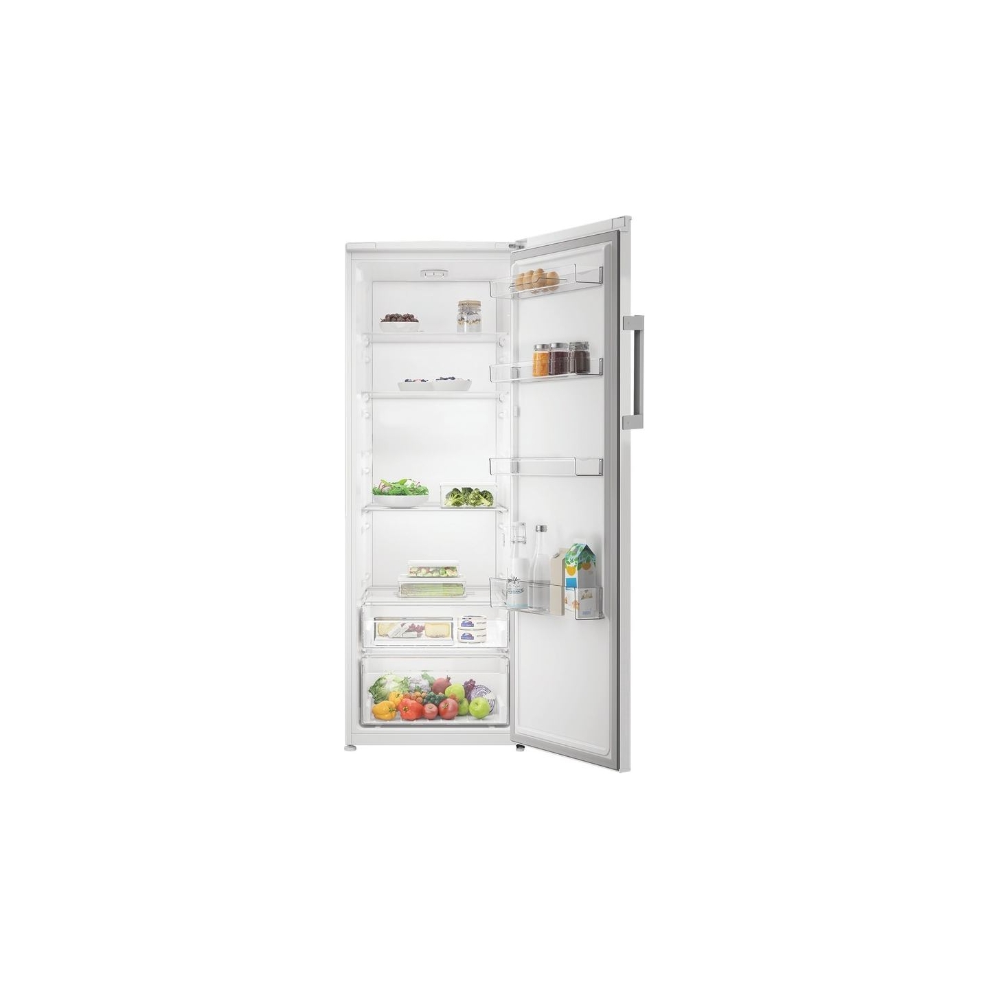 Indesit Refrigerator MLINS1411W4E, Energy class E, Height 171cm, 367l, White / MLINS1411W4E