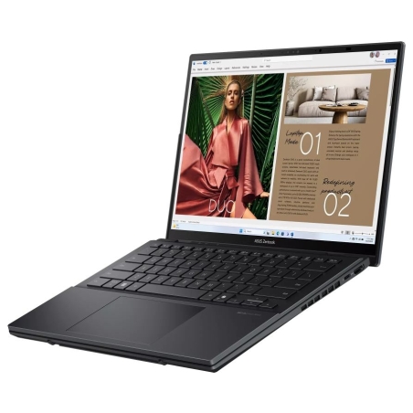 Asus Zenbook Duo UX8406CA-QL358X | Inkwell Gray | 14 " | OLED | Touchscreen | FHD | 1920 x 1200 pixels | 60 Hz | Glossy | Intel 