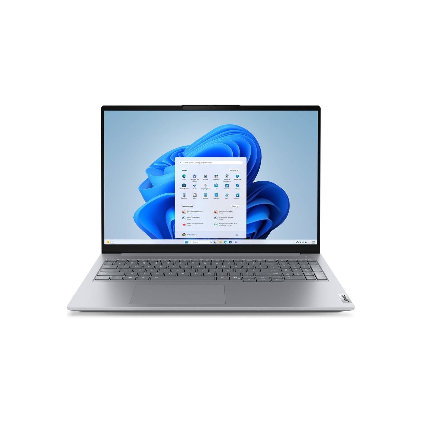 Lenovo ThinkBook 16 G8 IAL Intel | Arctic Grey | 16 " | IPS | WUXGA | 1920 x 1200 pixels | Anti-glare | Intel Core Ultra 9 | 185