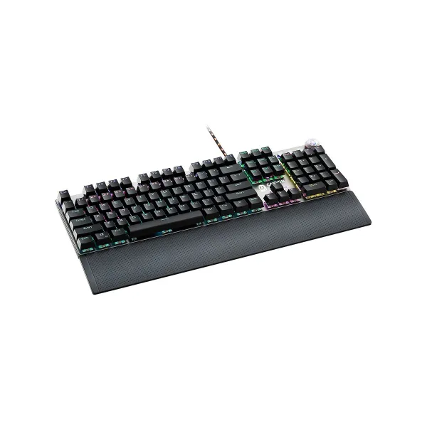 Canyon Nightfall GK-7, Wired Gaming Keyboard,Black 104 mechanical switches,60 million times key life, 22 types of lights,Removab