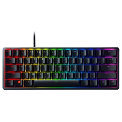 Razer Huntsman Mini (Red Switch), US Layout, Black, Razer Optical Switch, Razer Chroma customizable backlighting w/ 16.8 million
