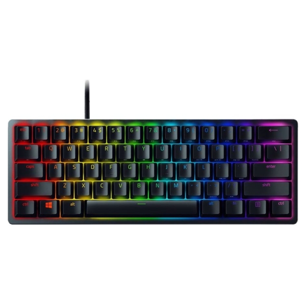 Razer Huntsman Mini (Red Switch), US Layout, Black, Razer Optical Switch, Razer Chroma customizable backlighting w/ 16.8 million