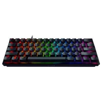 Razer Huntsman Mini (Red Switch), US Layout, Black, Razer Optical Switch, Razer Chroma customizable backlighting w/ 16.8 million