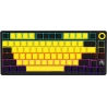 Lorgar KBP7075W, Wireless 75% Mechanical Gaming Keyboard Pro, Black/yellow, EN layout