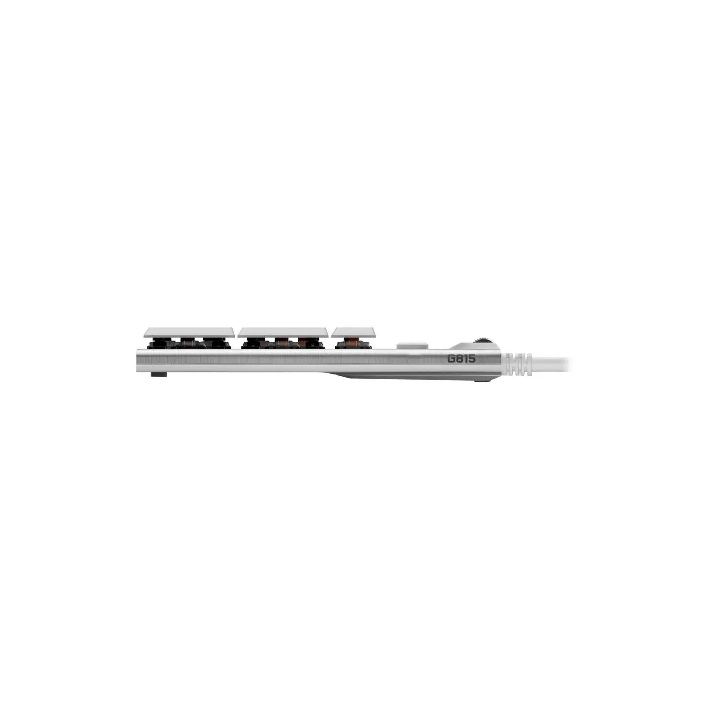 Logitech G815 LIGHTSPEED RGB Mechanical Gaming Keyboard – GL Tactile - WHITE - PAN - USB - NORDIC-613 - TACTILE SWITCH