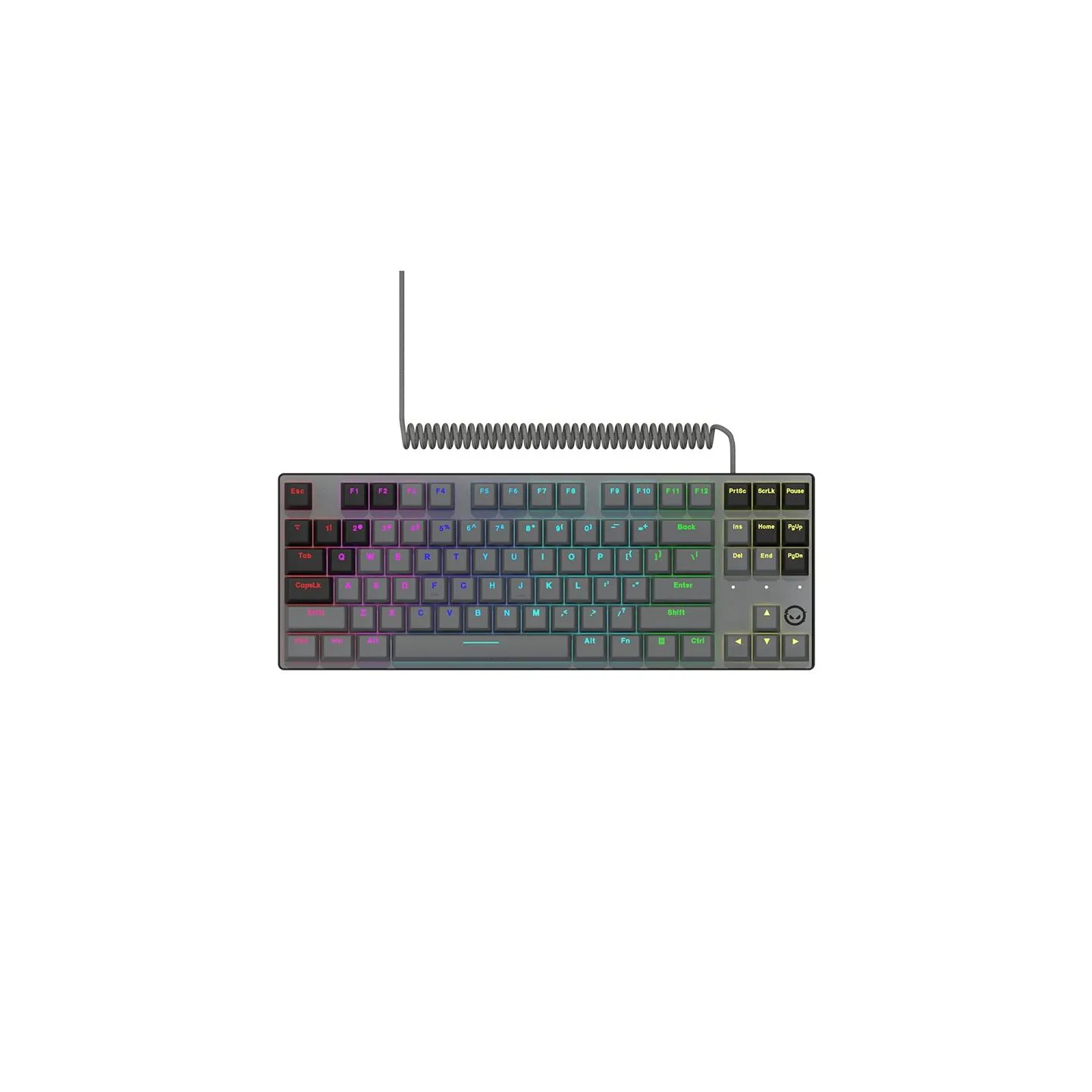 Lorgar Azar 514TKL, Wired RGB mechanical gaming keyboard, black, EN layout
