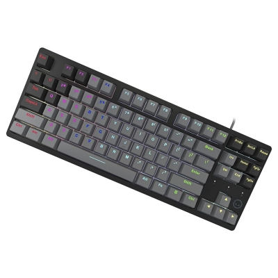 Lorgar Azar 514TKL, Wired RGB mechanical gaming keyboard, black, EN layout