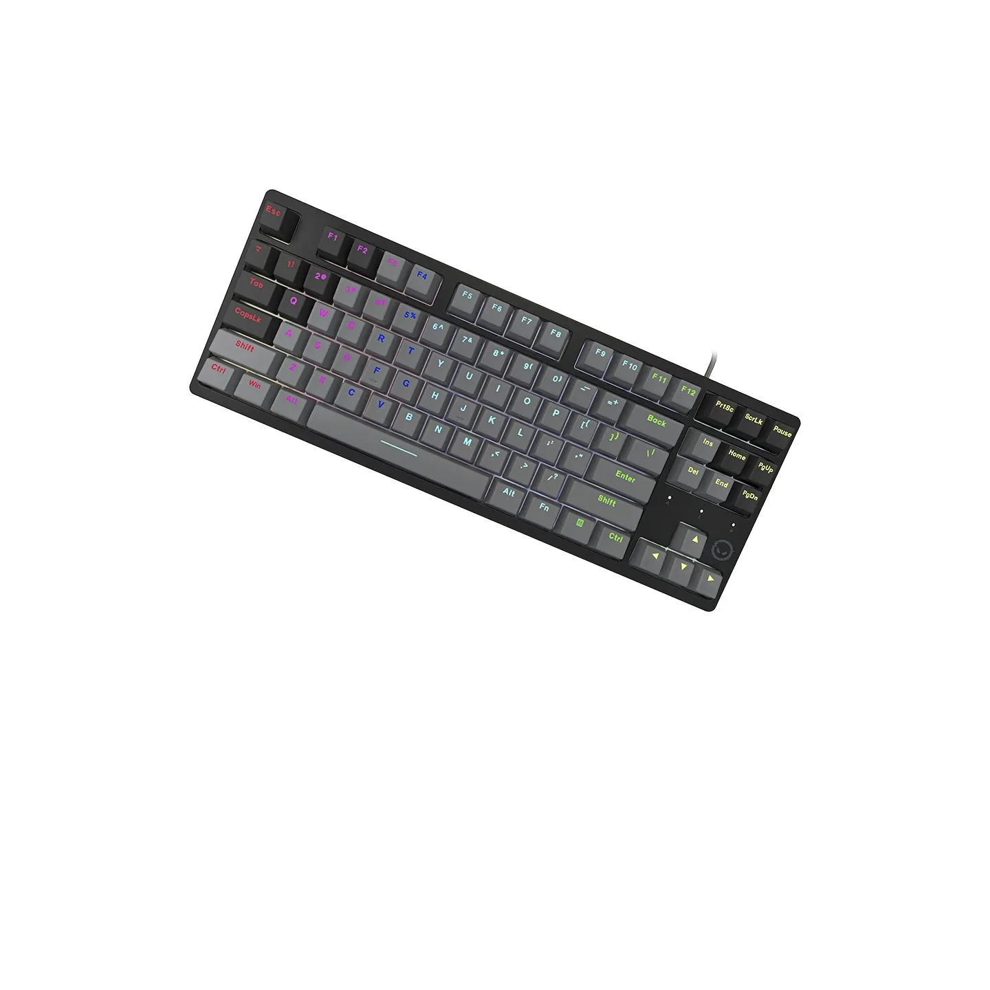 Lorgar Azar 514TKL, Wired RGB mechanical gaming keyboard, black, EN layout