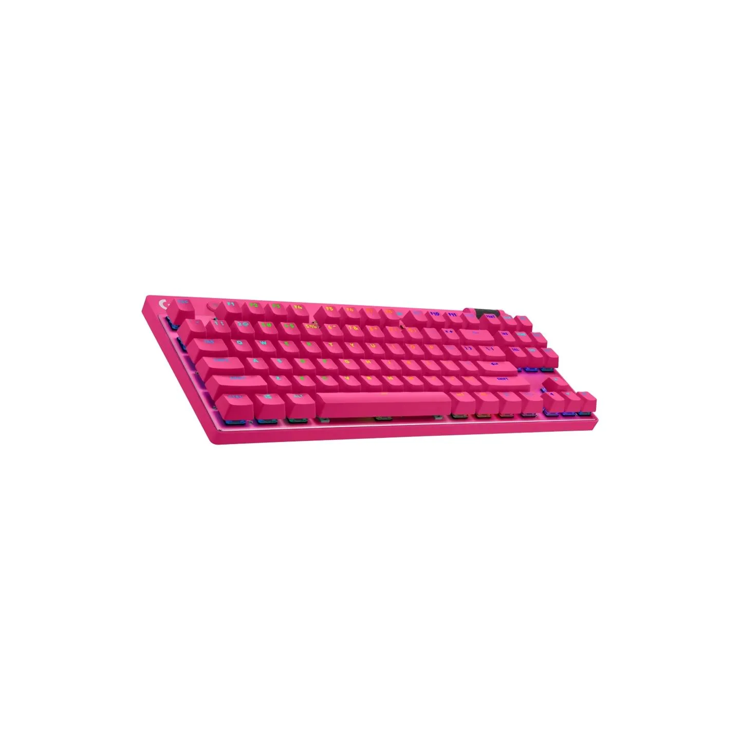 Logitech G PRO X TKL LIGHTSPEED Mechanical Gaming Keyboard - MAGENTA - US INT'l - TACTILE