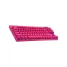 Logitech G PRO X TKL LIGHTSPEED Mechanical Gaming Keyboard - MAGENTA - US INT'l - TACTILE