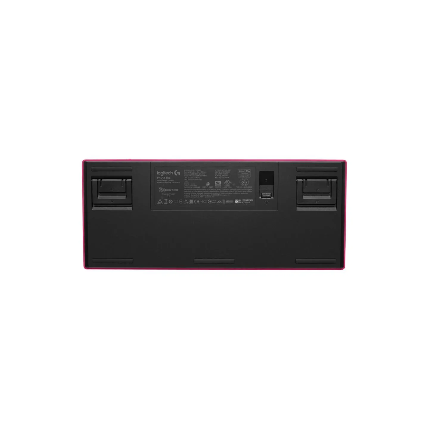 Logitech G PRO X TKL LIGHTSPEED Mechanical Gaming Keyboard - MAGENTA - US INT'l - TACTILE