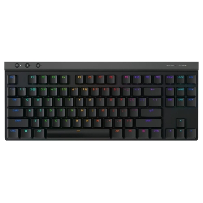 Logitech G515 TKL Gaming Keyboard - BLACK - US INT'L - 2.4GHZ/BT - EMEA28i-935 - TACTILE