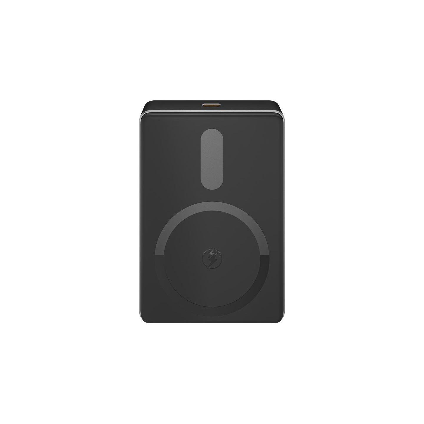 Goobay Magnetic Wireless Power Bank | 70183 | 10000 mAh | USB-C | Black