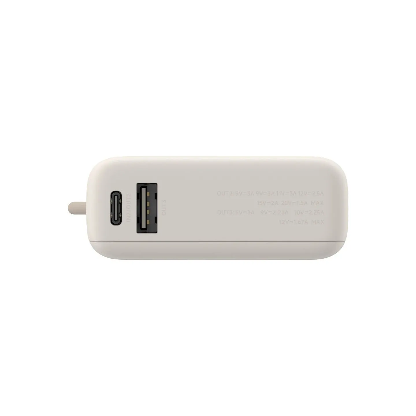 Xiaomi 33W Power Bank (Integrated Cable) | 10000 mAh | USB-C | Tan
