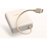 Xiaomi 33W Power Bank (Integrated Cable) | 10000 mAh | USB-C | Tan