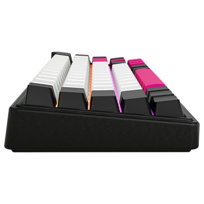 Lorgar KBP70MW, Wireless 65% Mechanical Gaming Keyboard Pro, Black/red, EN layout