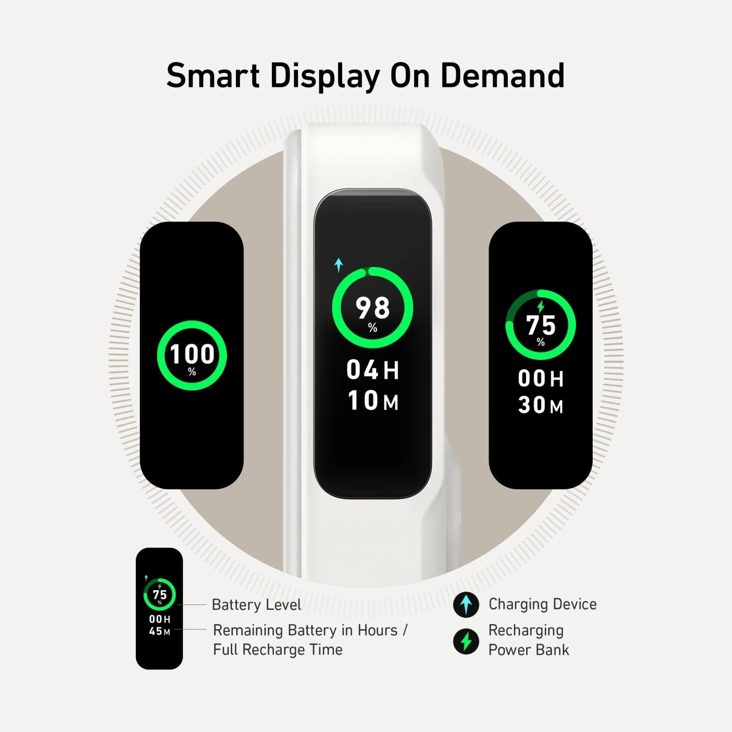 Anker MagGo Power Bank | A1654G21 | 10000 mAh | White