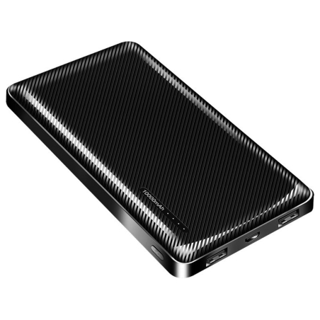 Logilink Power bank, Li-Po, 2x USB-A, USB-C | PA0316 | 10000 mAh | Black