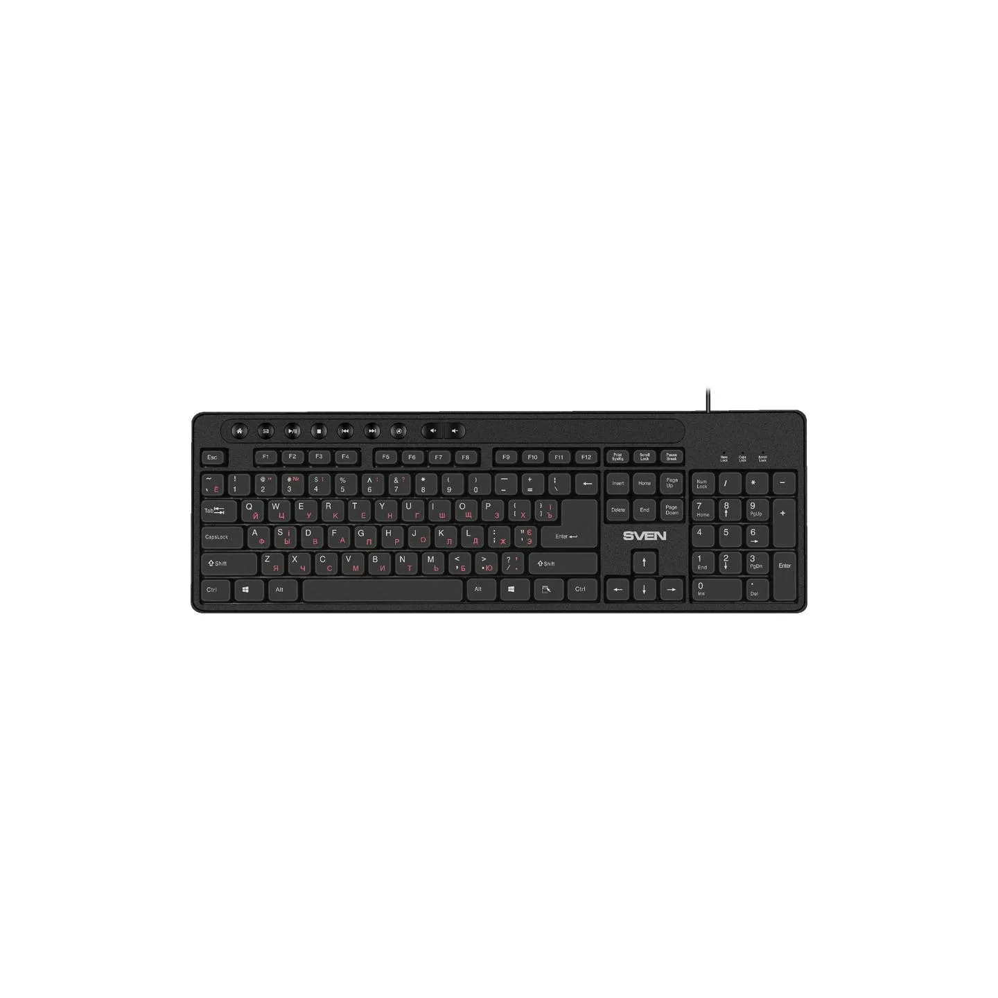 Sven Keyboard SVEN KB-C3060 black