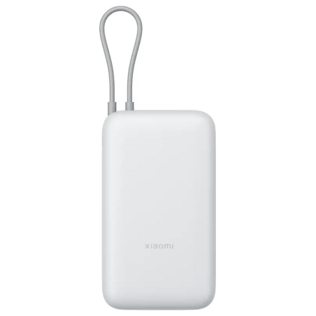 Xiaomi Power Bank 20000mAh (Integrated Cable) | 20000 mAh | Light Gray