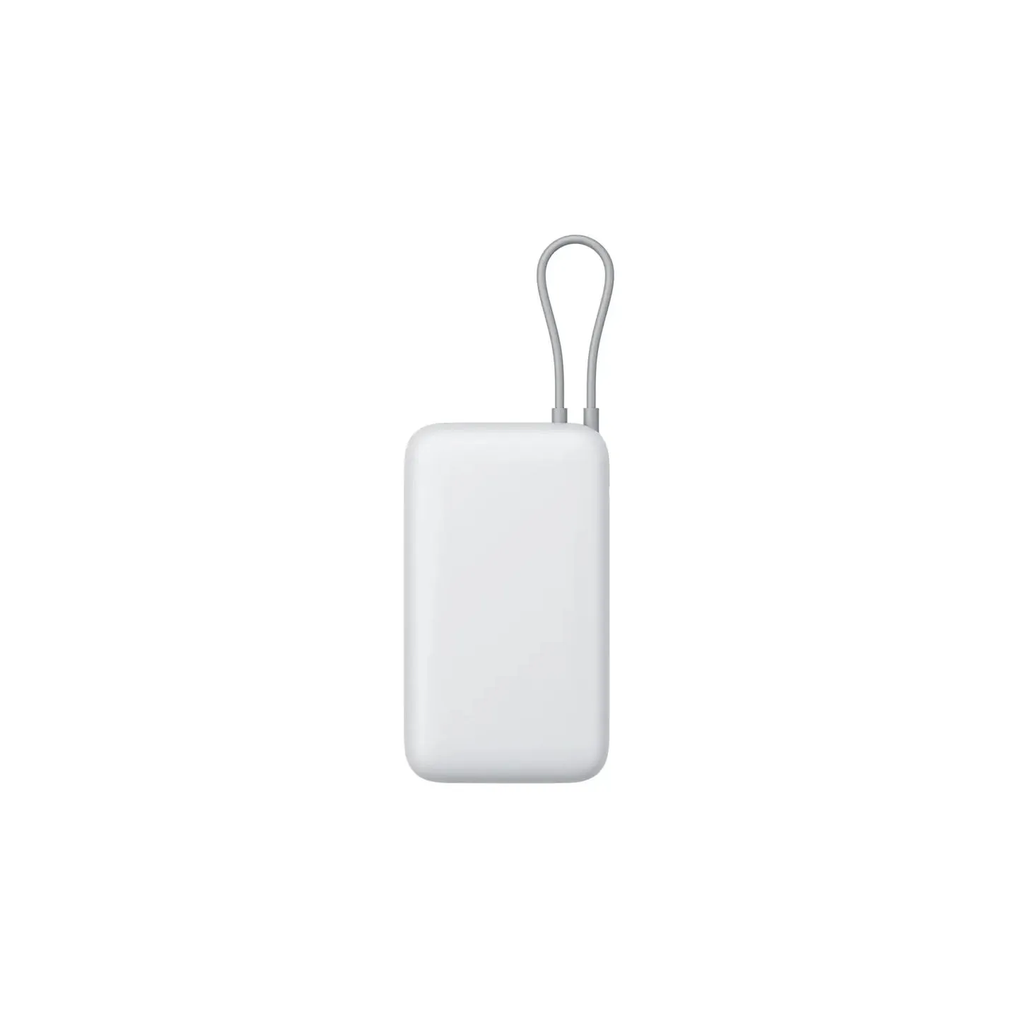 Xiaomi Power Bank 20000mAh (Integrated Cable) | 20000 mAh | Light Gray