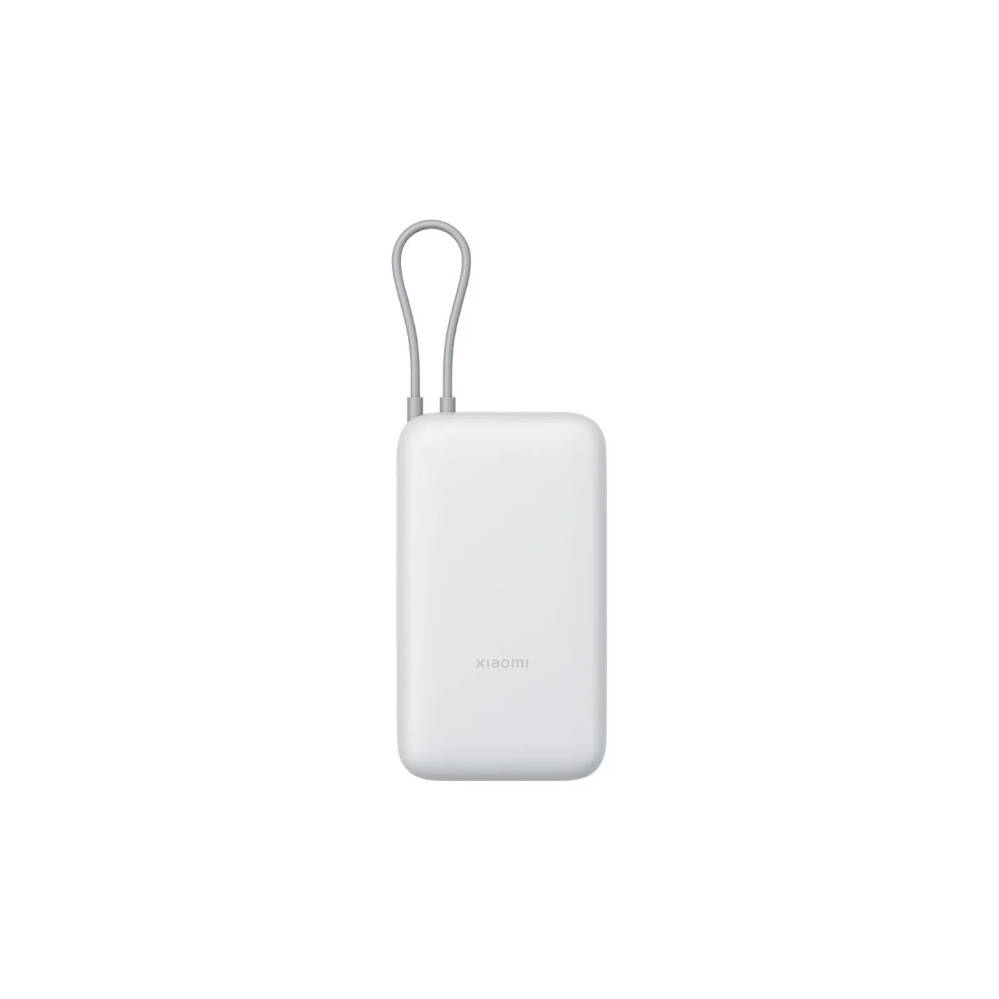 Xiaomi Power Bank 20000mAh (Integrated Cable) | 20000 mAh | Light Gray
