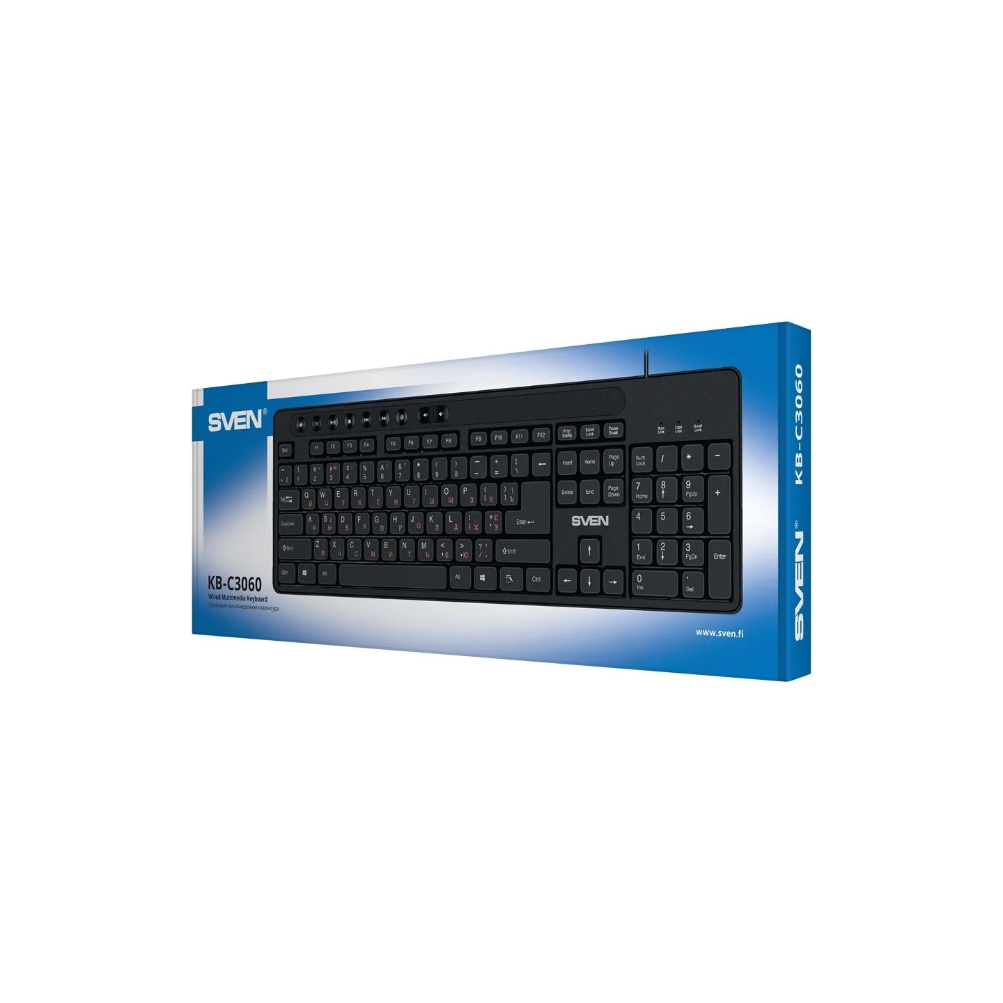Sven Keyboard SVEN KB-C3060 black